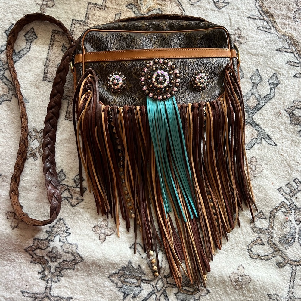💠Vintage boho LV bag💠